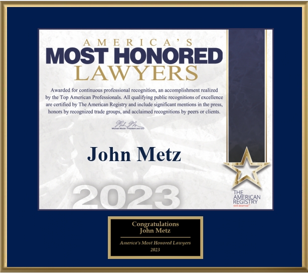 john metz 2023 mejor abogado