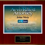 AVVO Rated Lawyer John Metz in San Bernardino County