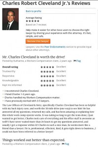 Riverside Worker's Compensation Lawyer Charles Cleveland